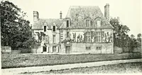 An illustration from Farm houses, manor houses, minor chateaux and small churches : from the eleventh to the sixteenth centuries, in Normandy, Brittany and other parts of France (1917)
