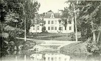 An illustration from Farm houses, manor houses, minor chateaux and small churches : from the eleventh to the sixteenth centuries, in Normandy, Brittany and other parts of France (1917)
