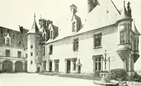 An illustration from Farm houses, manor houses, minor chateaux and small churches : from the eleventh to the sixteenth centuries, in Normandy, Brittany and other parts of France (1917)