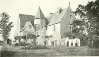 An illustration from Farm houses, manor houses, minor chateaux and small churches : from the eleventh to the sixteenth centuries, in Normandy, Brittany and other parts of France (1917)
