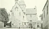 An illustration from Farm houses, manor houses, minor chateaux and small churches : from the eleventh to the sixteenth centuries, in Normandy, Brittany and other parts of France (1917)