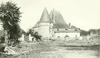 An illustration from Farm houses, manor houses, minor chateaux and small churches : from the eleventh to the sixteenth centuries, in Normandy, Brittany and other parts of France (1917)