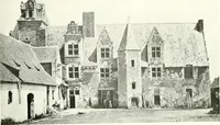 An illustration from Farm houses, manor houses, minor chateaux and small churches : from the eleventh to the sixteenth centuries, in Normandy, Brittany and other parts of France (1917)