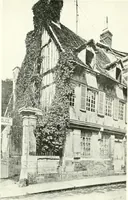 An illustration from Farm houses, manor houses, minor chateaux and small churches : from the eleventh to the sixteenth centuries, in Normandy, Brittany and other parts of France (1917)