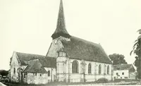 An illustration from Farm houses, manor houses, minor chateaux and small churches : from the eleventh to the sixteenth centuries, in Normandy, Brittany and other parts of France (1917)