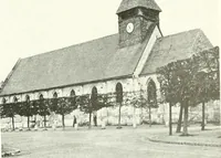An illustration from Farm houses, manor houses, minor chateaux and small churches : from the eleventh to the sixteenth centuries, in Normandy, Brittany and other parts of France (1917)