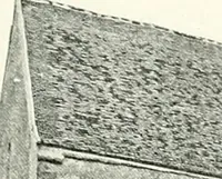 An illustration from Farm houses, manor houses, minor chateaux and small churches : from the eleventh to the sixteenth centuries, in Normandy, Brittany and other parts of France (1917)