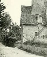 An illustration from Farm houses, manor houses, minor chateaux and small churches : from the eleventh to the sixteenth centuries, in Normandy, Brittany and other parts of France (1917)