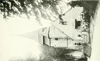 An illustration from Farm houses, manor houses, minor chateaux and small churches : from the eleventh to the sixteenth centuries, in Normandy, Brittany and other parts of France (1917)