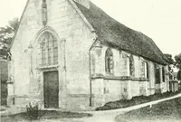 An illustration from Farm houses, manor houses, minor chateaux and small churches : from the eleventh to the sixteenth centuries, in Normandy, Brittany and other parts of France (1917)