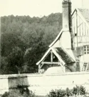 An illustration from Farm houses, manor houses, minor chateaux and small churches : from the eleventh to the sixteenth centuries, in Normandy, Brittany and other parts of France (1917)