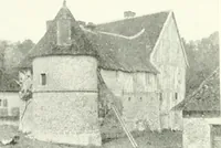 An illustration from Farm houses, manor houses, minor chateaux and small churches : from the eleventh to the sixteenth centuries, in Normandy, Brittany and other parts of France (1917)