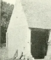 An illustration from Farm houses, manor houses, minor chateaux and small churches : from the eleventh to the sixteenth centuries, in Normandy, Brittany and other parts of France (1917)