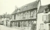 An illustration from Farm houses, manor houses, minor chateaux and small churches : from the eleventh to the sixteenth centuries, in Normandy, Brittany and other parts of France (1917)
