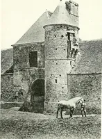 Picture 26 of 189 from Farm houses, manor houses, minor chateaux and small churches : from the eleventh to the sixteenth centuries, in Normandy, Brittany and other parts of France (1917), leaf 42