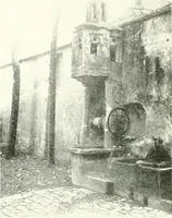 An illustration from Farm houses, manor houses, minor chateaux and small churches : from the eleventh to the sixteenth centuries, in Normandy, Brittany and other parts of France (1917)