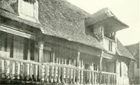 An illustration from Farm houses, manor houses, minor chateaux and small churches : from the eleventh to the sixteenth centuries, in Normandy, Brittany and other parts of France (1917)