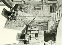 An illustration from Farm houses, manor houses, minor chateaux and small churches : from the eleventh to the sixteenth centuries, in Normandy, Brittany and other parts of France (1917)