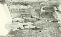 An illustration from Farm houses, manor houses, minor chateaux and small churches : from the eleventh to the sixteenth centuries, in Normandy, Brittany and other parts of France (1917)
