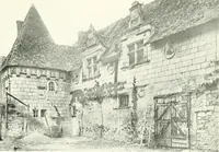 An illustration from Farm houses, manor houses, minor chateaux and small churches : from the eleventh to the sixteenth centuries, in Normandy, Brittany and other parts of France (1917)