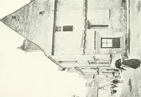 An illustration from Farm houses, manor houses, minor chateaux and small churches : from the eleventh to the sixteenth centuries, in Normandy, Brittany and other parts of France (1917)