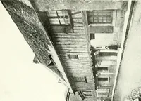 An illustration from Farm houses, manor houses, minor chateaux and small churches : from the eleventh to the sixteenth centuries, in Normandy, Brittany and other parts of France (1917)