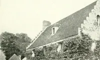 An illustration from Farm houses, manor houses, minor chateaux and small churches : from the eleventh to the sixteenth centuries, in Normandy, Brittany and other parts of France (1917)