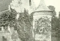 An illustration from Farm houses, manor houses, minor chateaux and small churches : from the eleventh to the sixteenth centuries, in Normandy, Brittany and other parts of France (1917)
