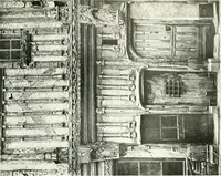 An illustration from Farm houses, manor houses, minor chateaux and small churches : from the eleventh to the sixteenth centuries, in Normandy, Brittany and other parts of France (1917)