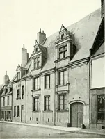 An illustration from Farm houses, manor houses, minor chateaux and small churches : from the eleventh to the sixteenth centuries, in Normandy, Brittany and other parts of France (1917)