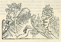 An illustration from Fasciculus temporum omnes antiquorum cronicas co[m]plectens incipit foeliciter