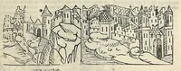 An illustration from Fasciculus temporum omnes antiquorum cronicas co[m]plectens incipit foeliciter
