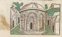 An illustration from Fasciculus temporu[m] omnes antiquo[rum] chronicas strictim complectens felici numine incipit