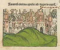 An illustration from Fasciculus temporu[m] omnes antiquo[rum] chronicas strictim complectens felici numine incipit