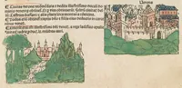An illustration from Fasciculus temporu[m] omnes antiquo[rum] chronicas strictim complectens felici numine incipit