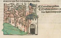 An illustration from Fasciculus temporu[m] omnes antiquo[rum] chronicas strictim complectens felici numine incipit