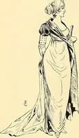 An illustration from Fashion in Paris; the various phases of feminine taste and aesthetics from 1797 to 1897 (1898)