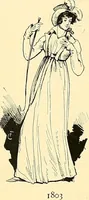 An illustration from Fashion in Paris; the various phases of feminine taste and aesthetics from 1797 to 1897 (1898)
