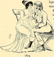 Picture 70 of 322 from Fashion in Paris; the various phases of feminine taste and aesthetics from 1797 to 1897 (1898), leaf 108