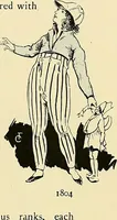 An illustration from Fashion in Paris; the various phases of feminine taste and aesthetics from 1797 to 1897 (1898)