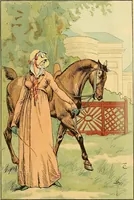 An illustration from Fashion in Paris; the various phases of feminine taste and aesthetics from 1797 to 1897 (1898)