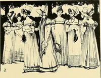 An illustration from Fashion in Paris; the various phases of feminine taste and aesthetics from 1797 to 1897 (1898)