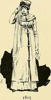 An illustration from Fashion in Paris; the various phases of feminine taste and aesthetics from 1797 to 1897 (1898)
