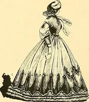 An illustration from Fashion in Paris; the various phases of feminine taste and aesthetics from 1797 to 1897 (1898)