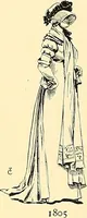 An illustration from Fashion in Paris; the various phases of feminine taste and aesthetics from 1797 to 1897 (1898)