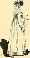An illustration from Fashion in Paris; the various phases of feminine taste and aesthetics from 1797 to 1897 (1898)
