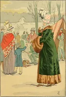 Picture 94 of 322 from Fashion in Paris; the various phases of feminine taste and aesthetics from 1797 to 1897 (1898), leaf 135