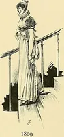 Picture 95 of 322 from Fashion in Paris; the various phases of feminine taste and aesthetics from 1797 to 1897 (1898), leaf 137