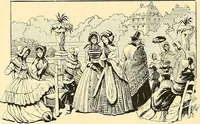 An illustration from Fashion in Paris; the various phases of feminine taste and aesthetics from 1797 to 1897 (1898)