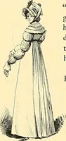 Picture 98 of 322 from Fashion in Paris; the various phases of feminine taste and aesthetics from 1797 to 1897 (1898), leaf 140
